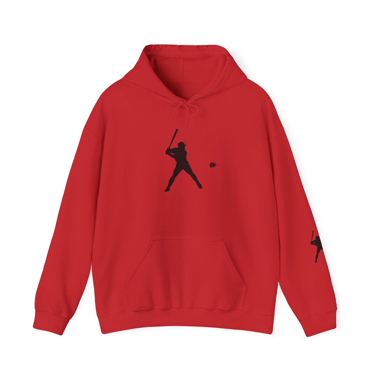 Baseball Themed Unisex Hoodie, Streetwear, Sports Fan Sweatshirt, Gift for Athletes, Casual Wear, Fall Fashion