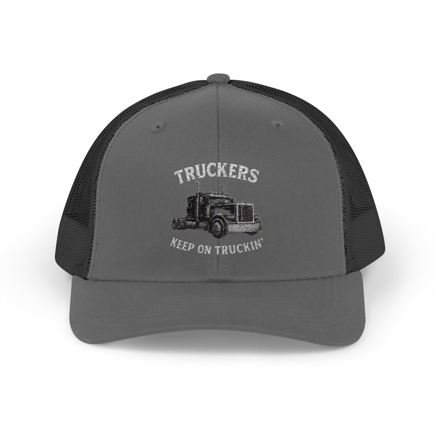 Truck Driver Snapback Cap, Mesh Trucker Hat, Cool Casual Hat, Perfect Gift for Drivers, Trucking Enthusiasts, Outdoor Style