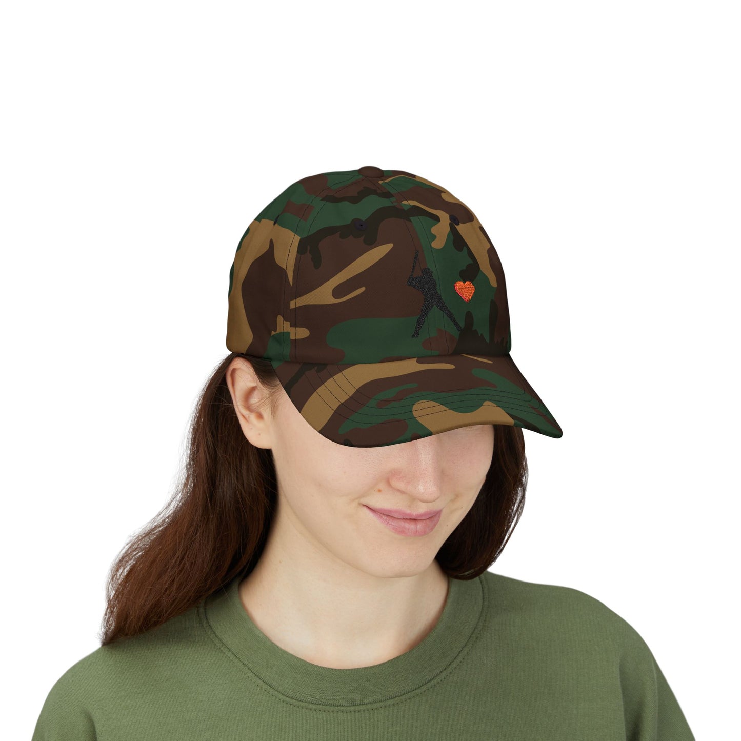 Baseball Love Dad Cap - Perfect Gift for Sports Dads, Father's Day, Casual Wear, Summer Style, Stylish Baseball Hat