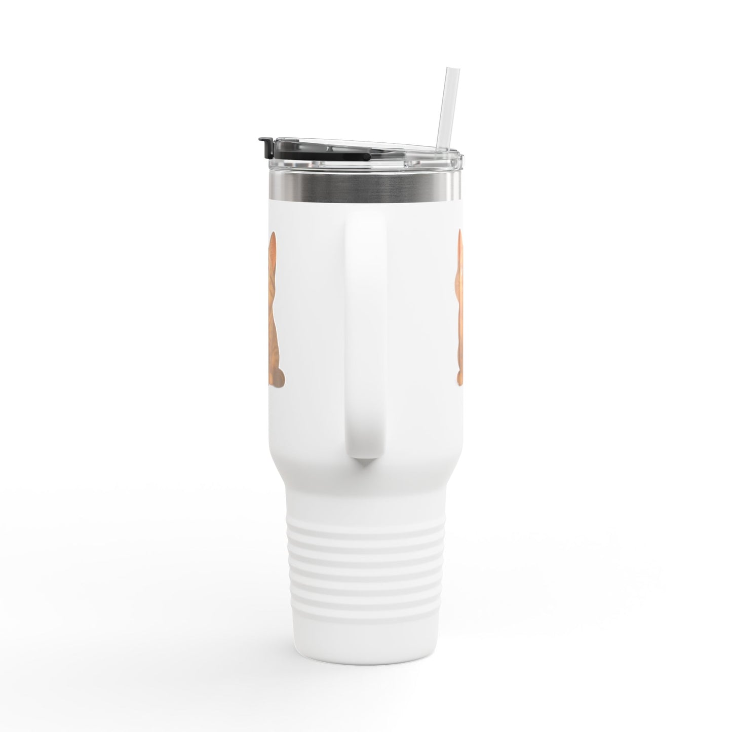 Cute Cat Insulated Travel Mug, Perfect for Pet Lovers, 40oz Coffee Cup, Travel Tumbler, Gift for Cat Lovers, Customizable Mug