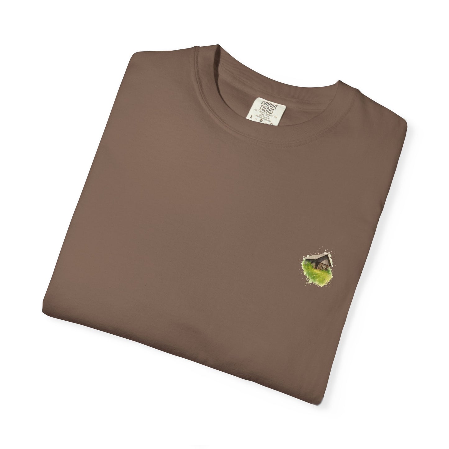 Nature-Inspired Unisex Garment-Dyed T-Shirt, Eco-Friendly Tee, Summer Casual Wear, Gift for Nature Lovers, Relaxed Fit T-Shirt