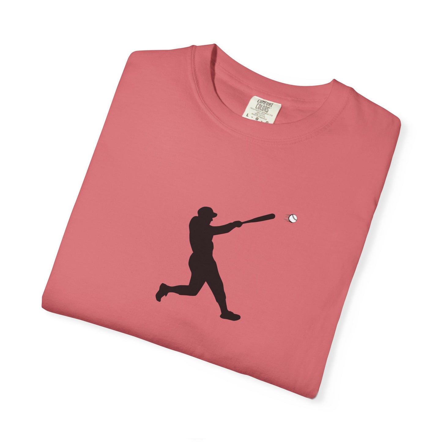 Sporty Garment-Dyed T-Shirt for Baseball Lovers, Casual Tee, Unisex Sports Shirt, Perfect Gift for Athletes, Outdoor Activities