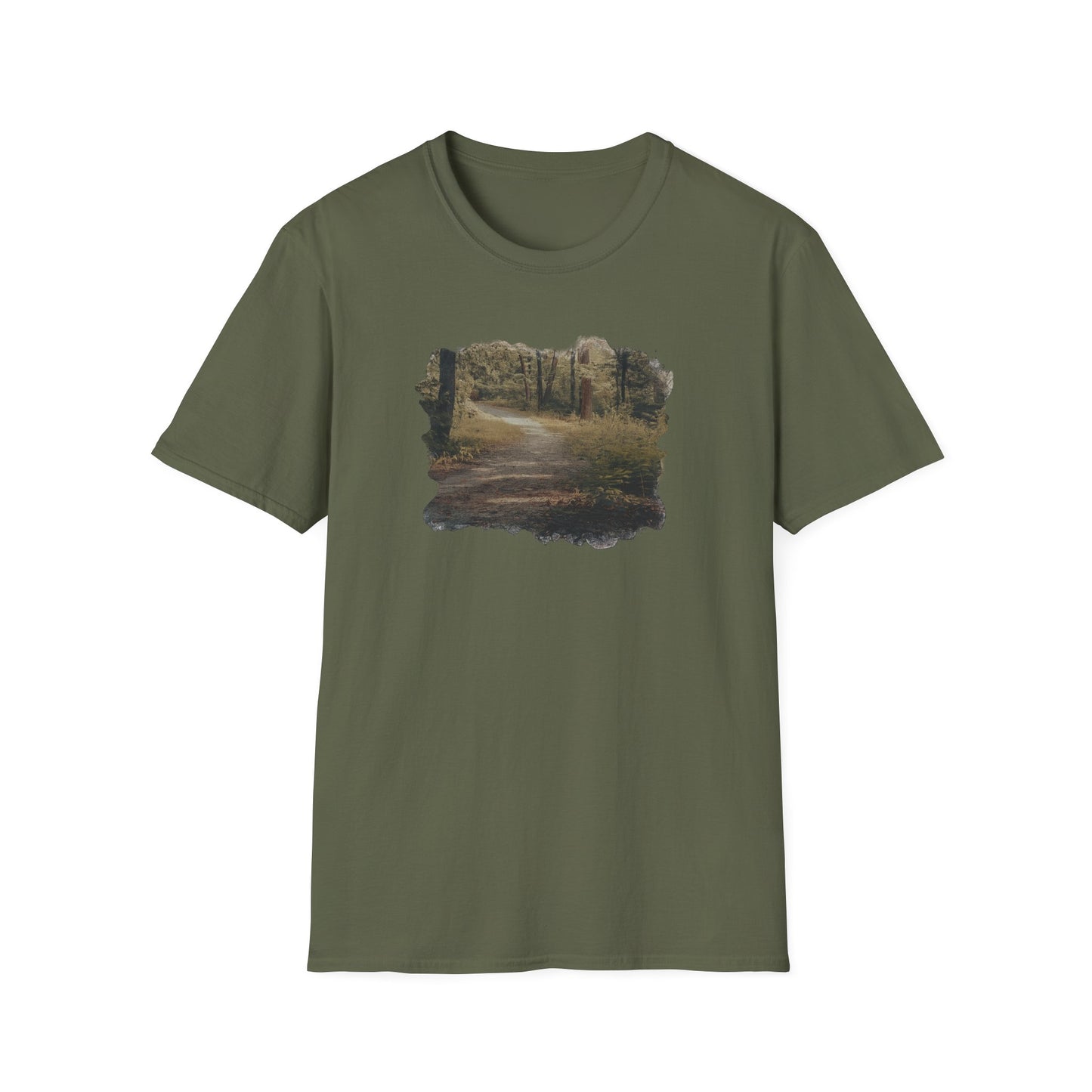 Nature-Inspired Unisex Softstyle T-Shirt | Casual Wear, Outdoor Activities, Gift for Nature Lovers, Relaxed Fit T-Shirt, Eco-Friendly Style
