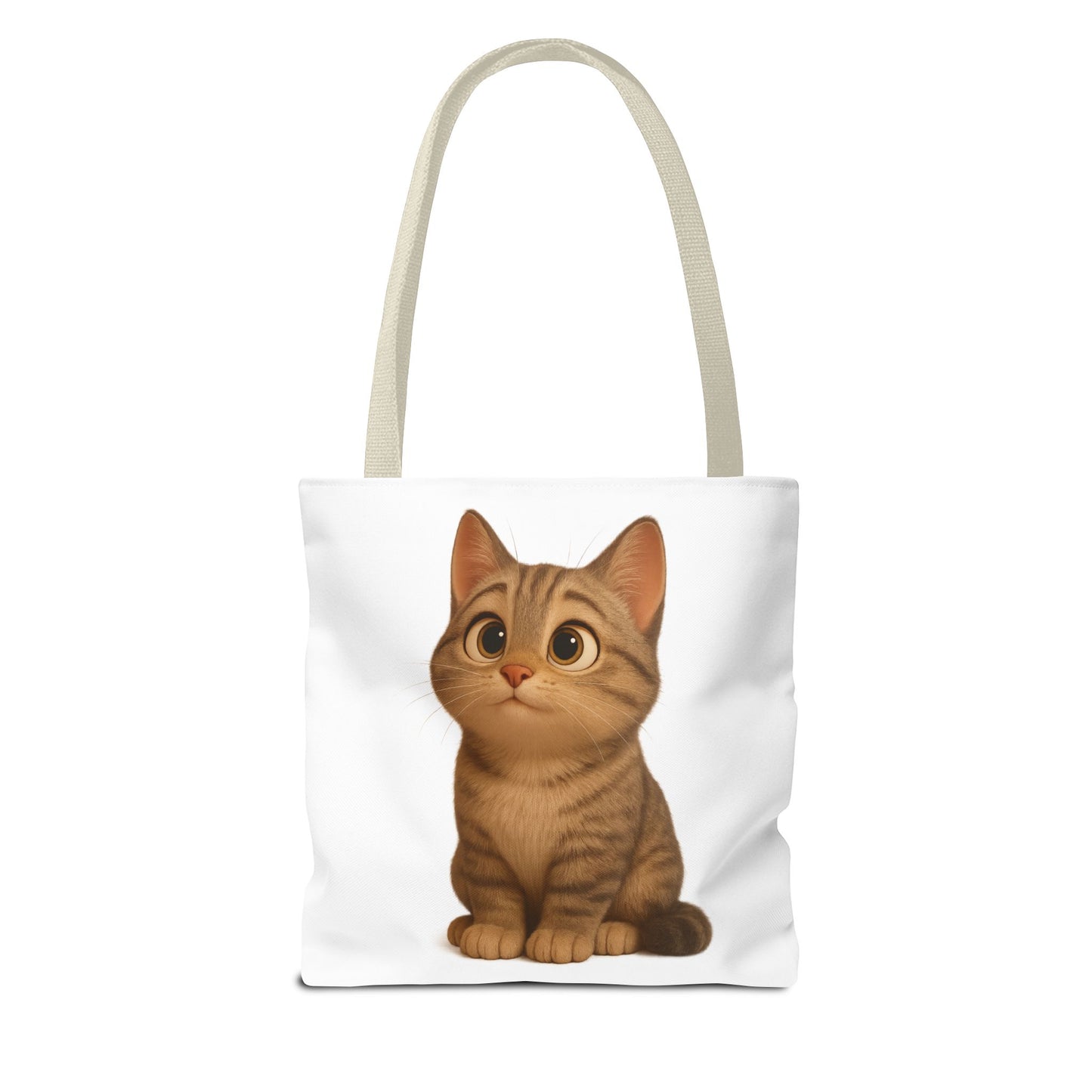 Cute Cat Tote Bag - Perfect for Animal Lovers, Eco-Friendly Carryall, Beach Bag, Shopping Tote, Gift for Cat Owners