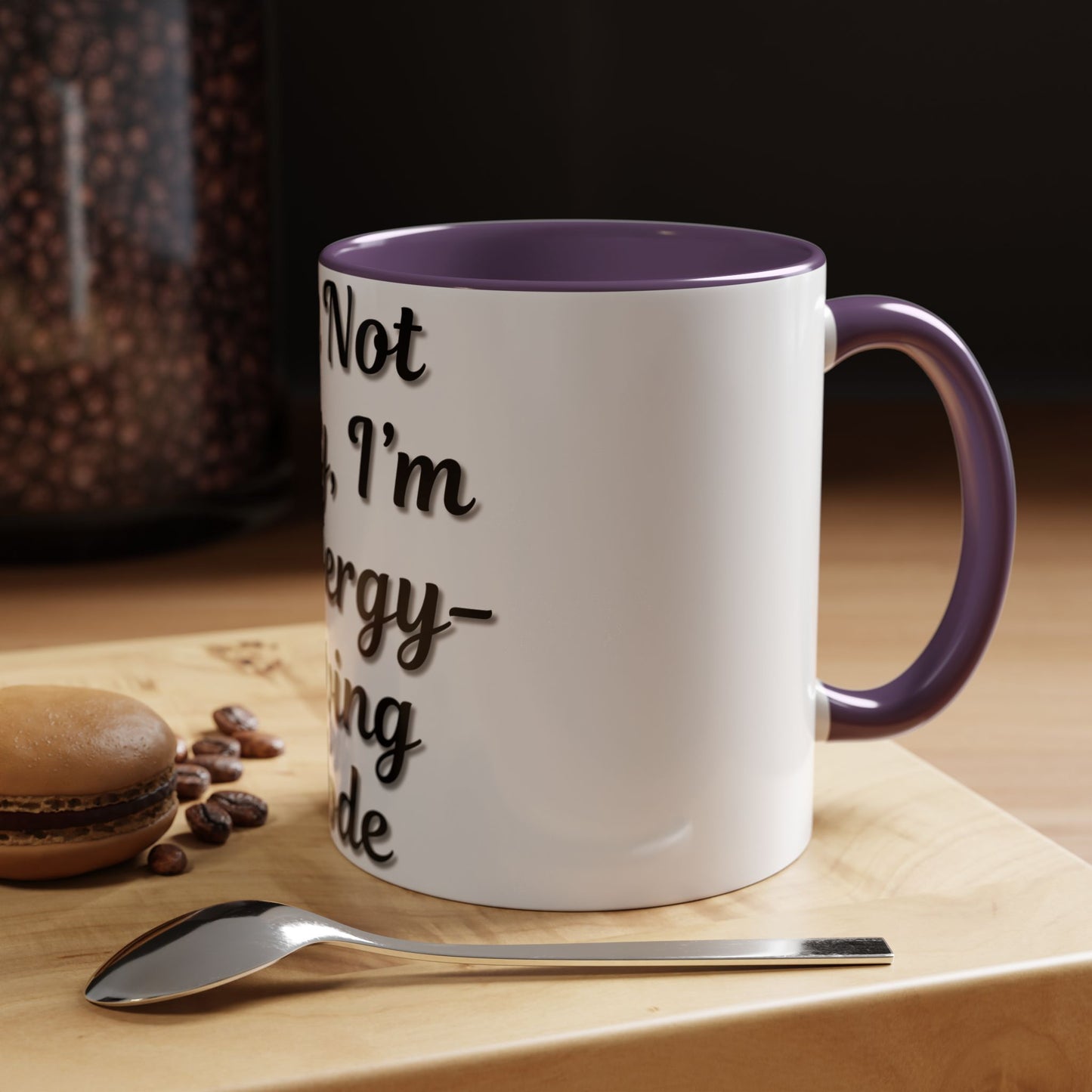 Humorous Coffee Mug - "I'm Not Lazy, I'm in Energy-Saving Mode"