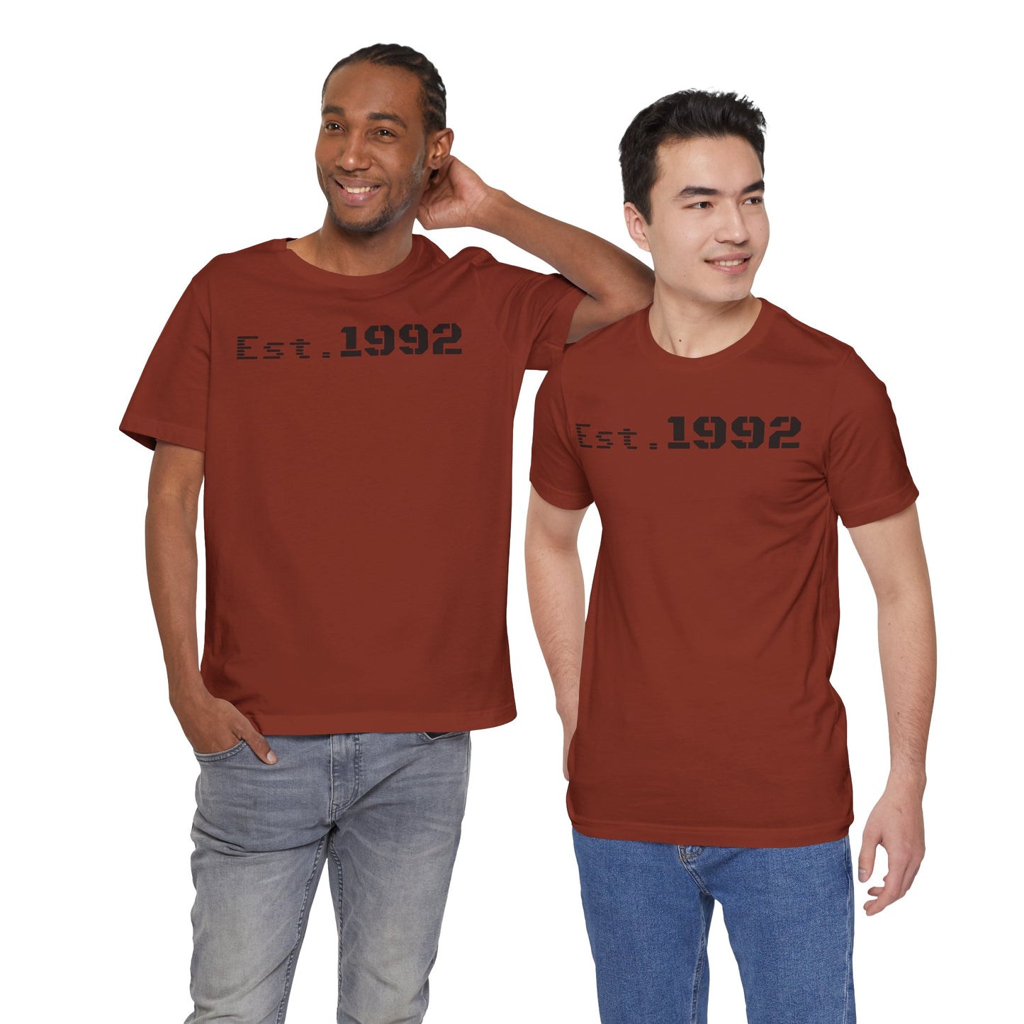Est. 1992 Unisex Jersey Tee - Retro Birthday Gift, Casual Wear, Cool Vintage T-Shirt, Gift for Him, Gift for Her