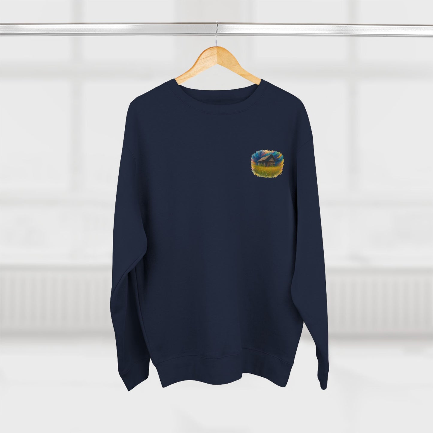 Cozy Dreamers Unisex Crewneck Sweatshirt, Artistic Sweatshirt, Gift for Nature Lovers, Vintage Vibe Apparel, Comfortable Layer, Casual Wear