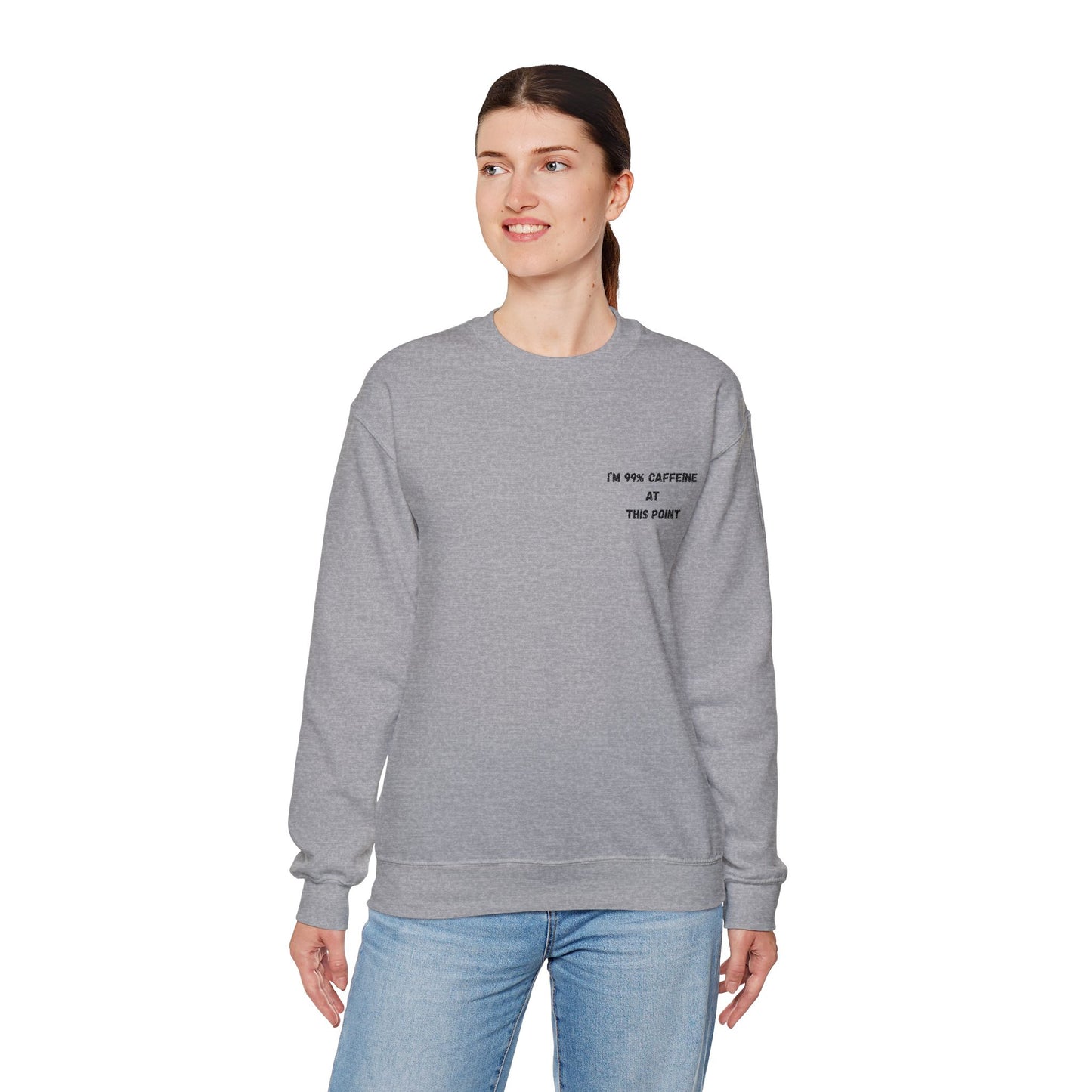 Caffeine Lover's Crewneck Sweatshirt | Unisex Heavy Blend