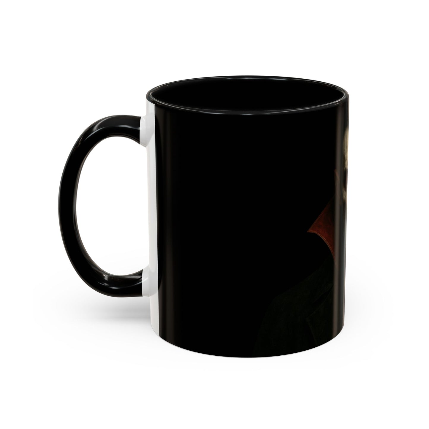 Gothic Dracula Vampire Accent Coffee Mug | Spooky Halloween Gift, Unique Home Decor, Collector's Mug, Coffee Lover's Gift