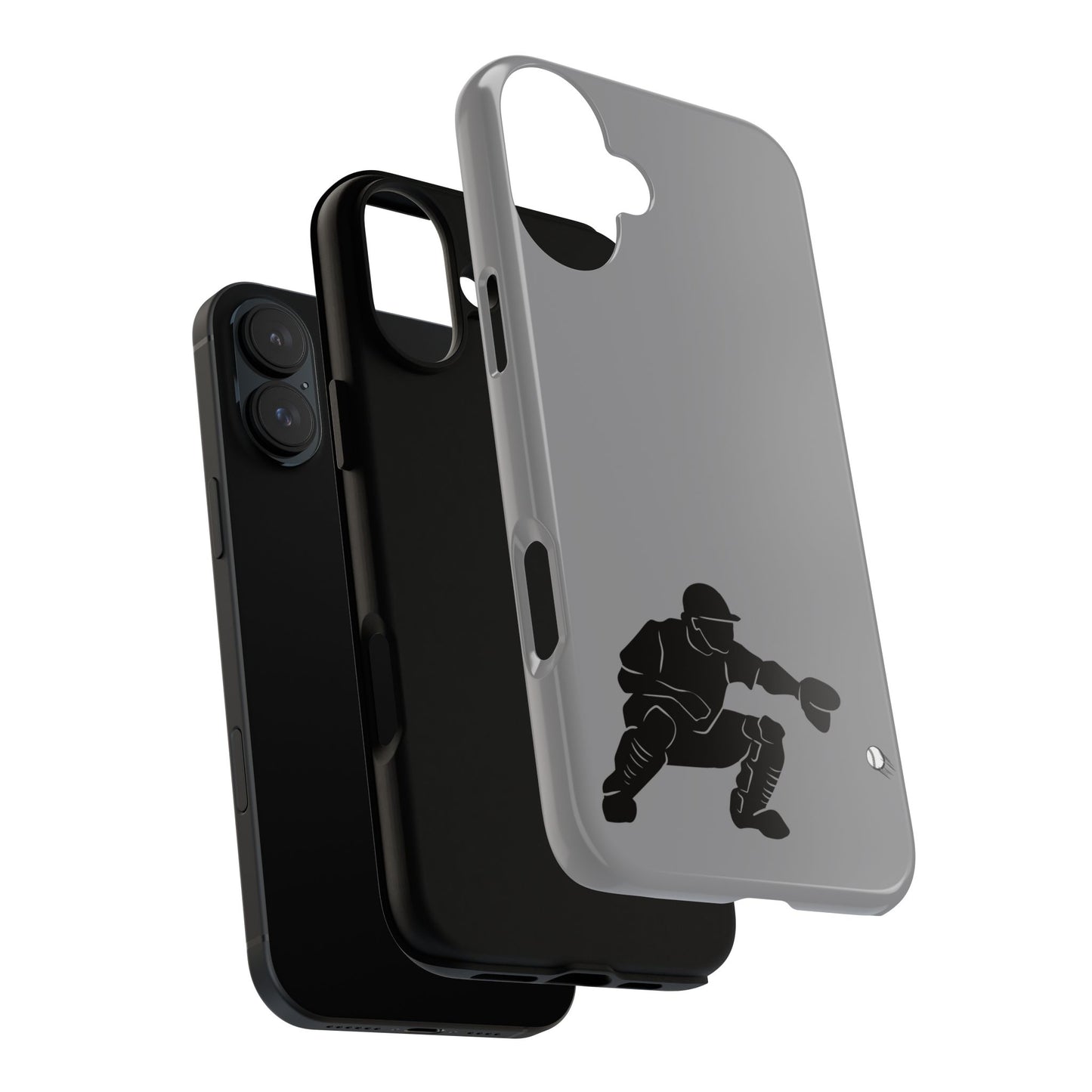 Baseball Catcher Phone Case - Tough Cases, Sports Phone Cover, Great for Athletes, Perfect Gift for Baseball Lovers, Unique Cell Phone Design