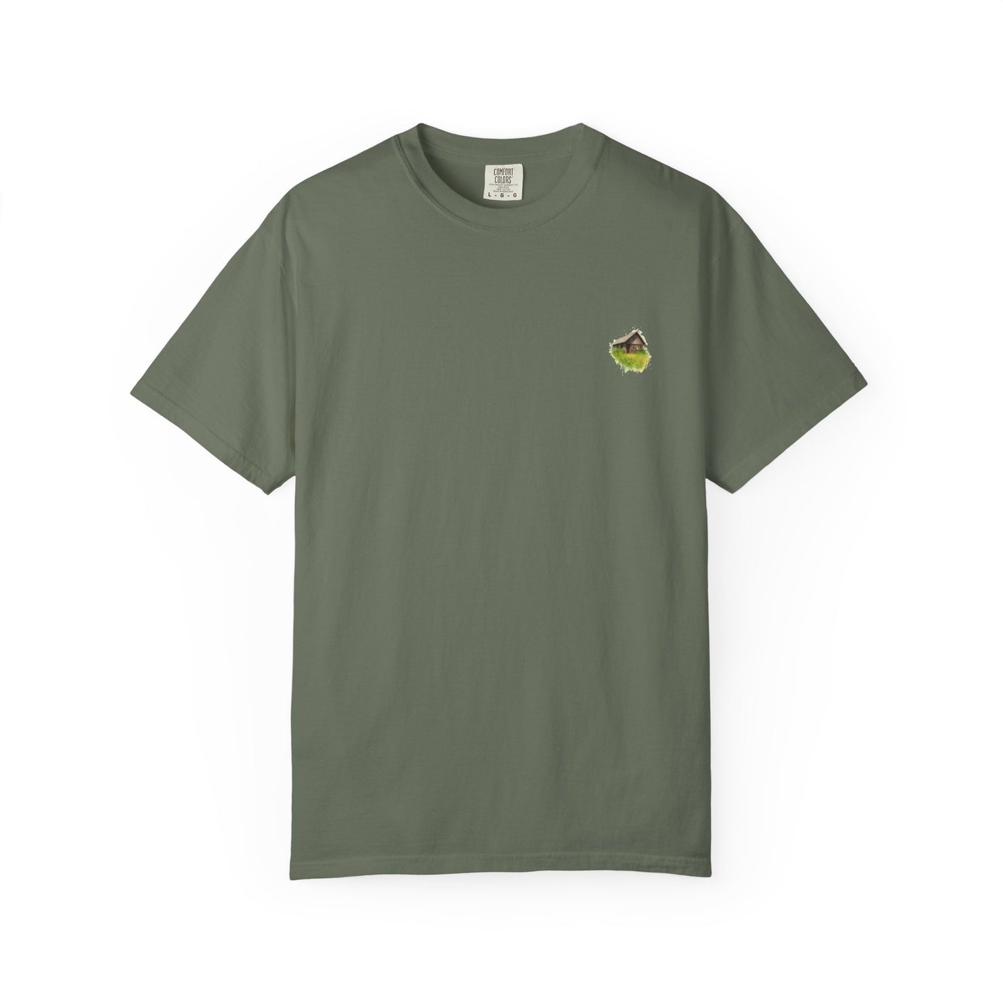 Nature-Inspired Unisex Garment-Dyed T-Shirt, Eco-Friendly Tee, Summer Casual Wear, Gift for Nature Lovers, Relaxed Fit T-Shirt