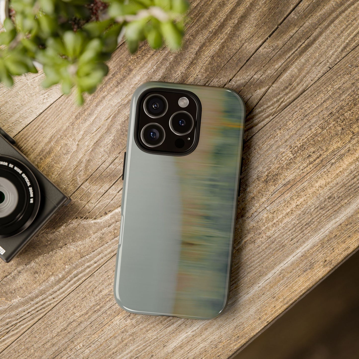 Tough Cases: Modern Abstract iPhone Case for Nature Lovers