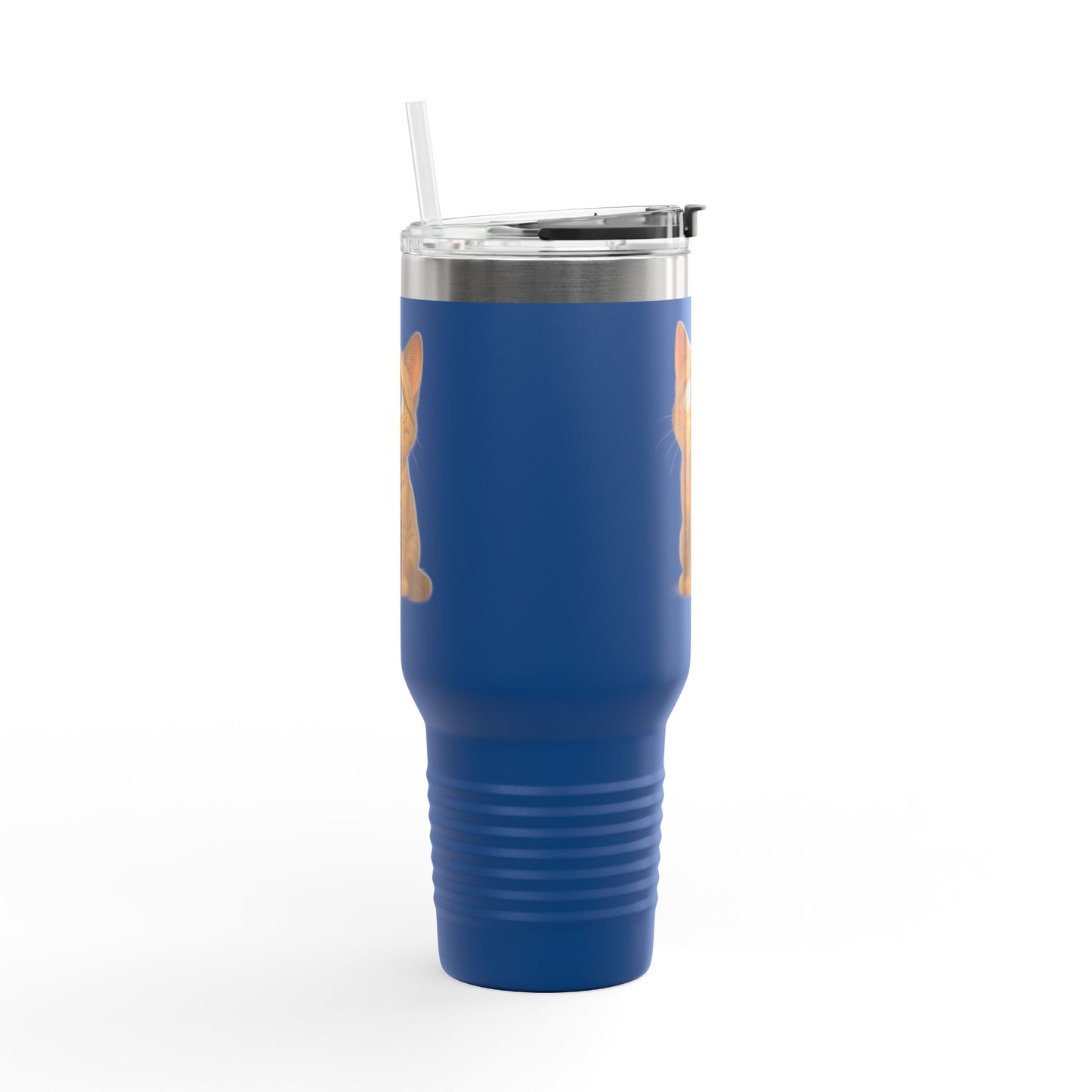 Cute Cat Insulated Travel Mug, 40oz - Perfect for Pet Lovers, Gifts for Cat Owners, Travel Accessories, Cute Drinkware, Animal Lovers
