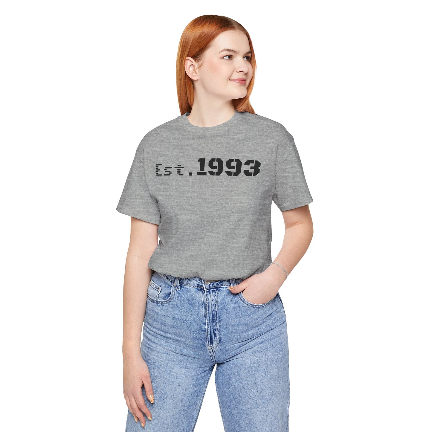 Est. 1993 Unisex Short Sleeve Tee - Perfect for Birthdays, Nostalgia, Casual Wear, Gifts, and Celebrations