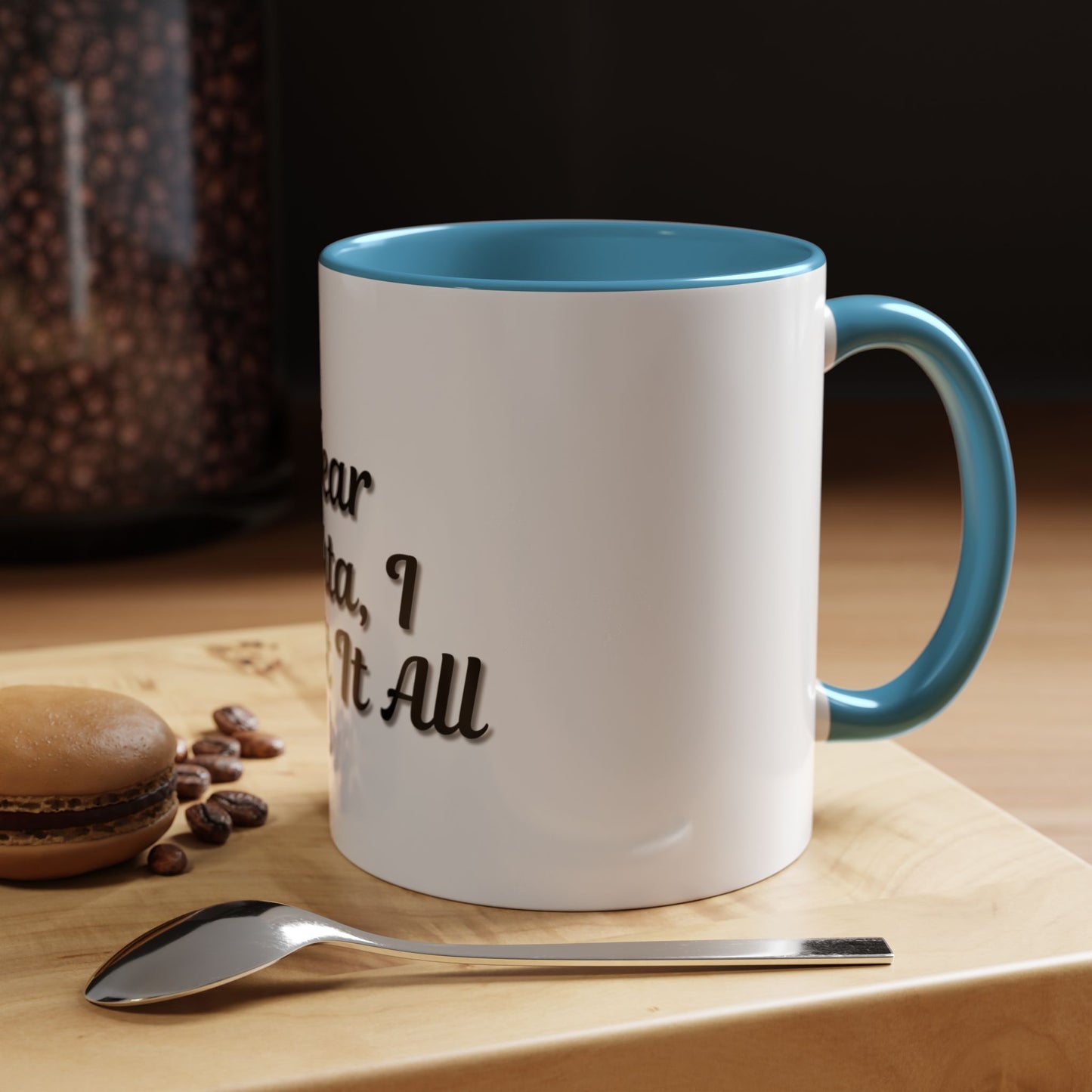 Dear Santa Accent Coffee Mug - Fun Holiday Mug for Christmas Enthusiasts