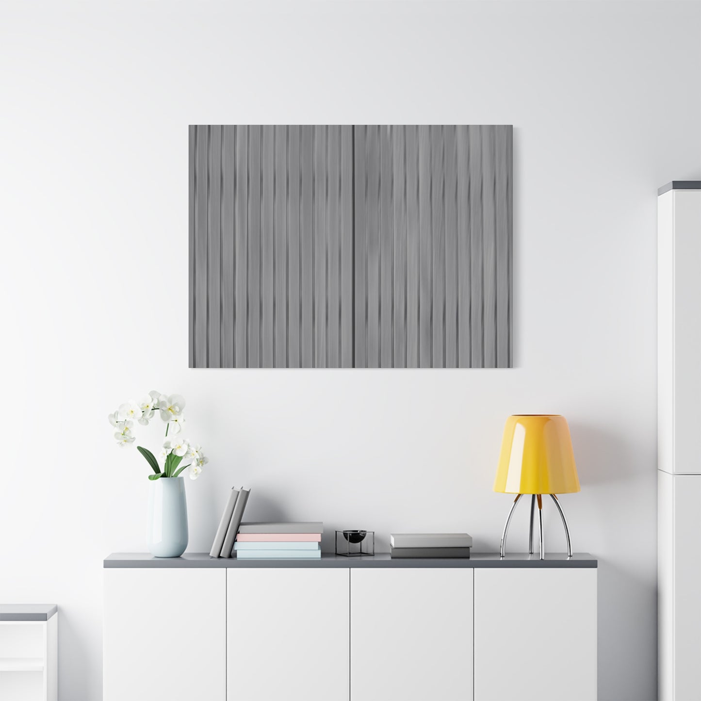 Modern Striped Canvas Art - 1.25" Stretched Wall Decor