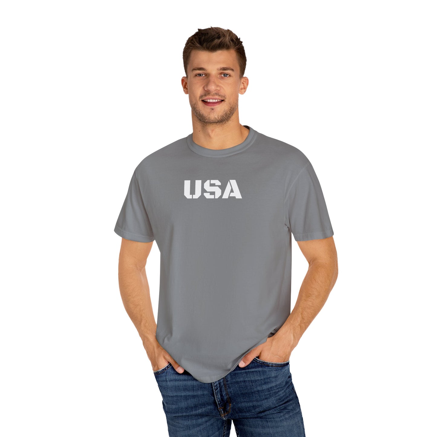 USA Vintage Unisex T-Shirt, Soft Cotton Tee, Casual Wear, Gifts for Her & Him, Summer Essentials, Independence Day Apparel