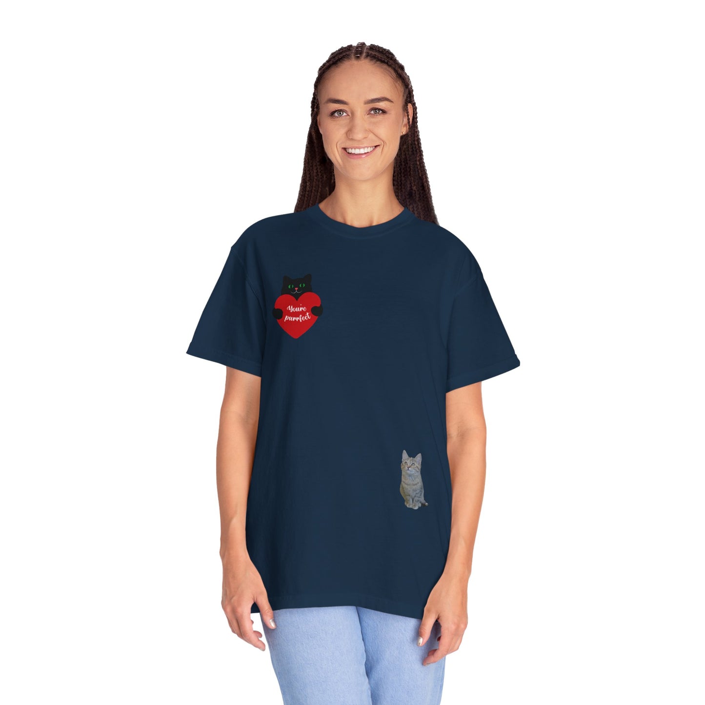 Cat Lover Unisex T-Shirt, Cute Cat Tee, Gift for Cat Owners, Animal Lover Shirt, Birthday Gift, Casual Comfort Tee, Pet Theme