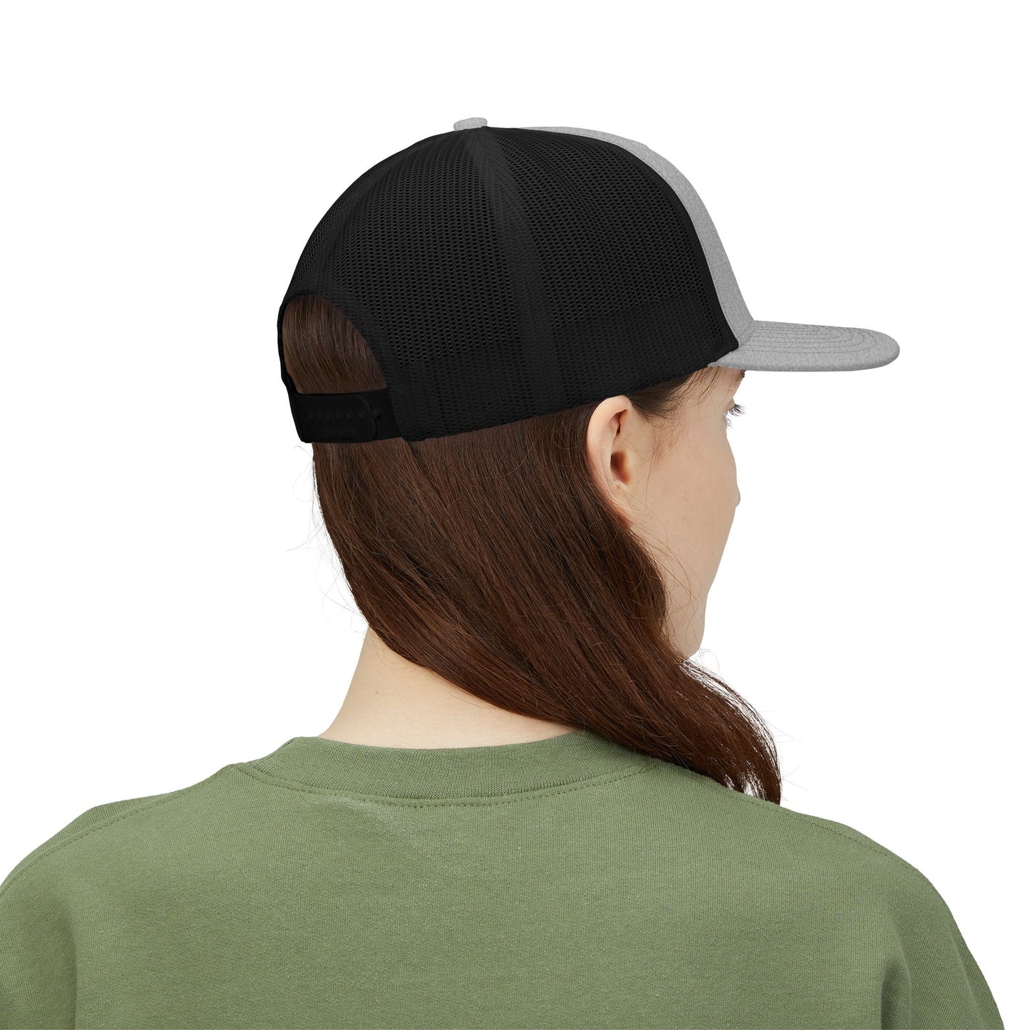 Custom Embroidered Snapback Trucker Cap | Birthday Gift, Fashion Accessory, Casual Wear, Unisex Gift, Vintage Style Hat