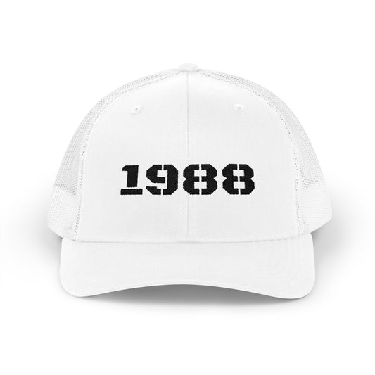 Vintage 1988 Snapback Trucker Cap, Retro Cap, Gift for Him, Father's Day, Birthday Cap, Casual Style, Trendy Hat