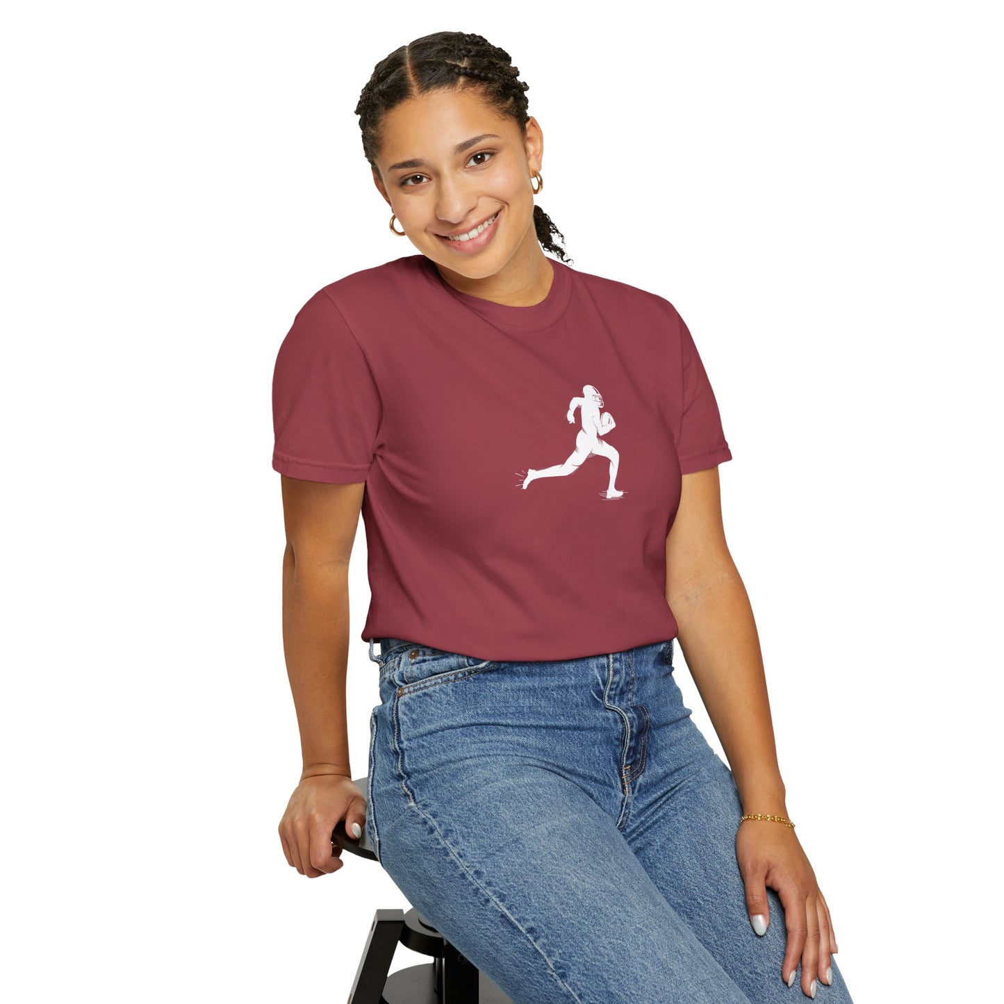 Unisex Football Player T-Shirt | Comfortable Sports Tee, Gift for Runners, Casual Wear, Workout Clothing, Everyday Style