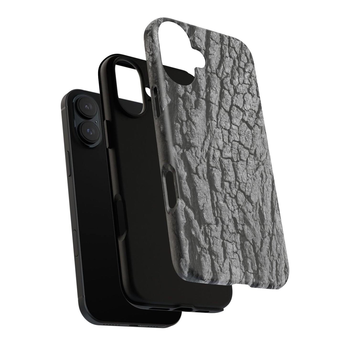Rustic Bark Phone Case - Tough and Durable Protection