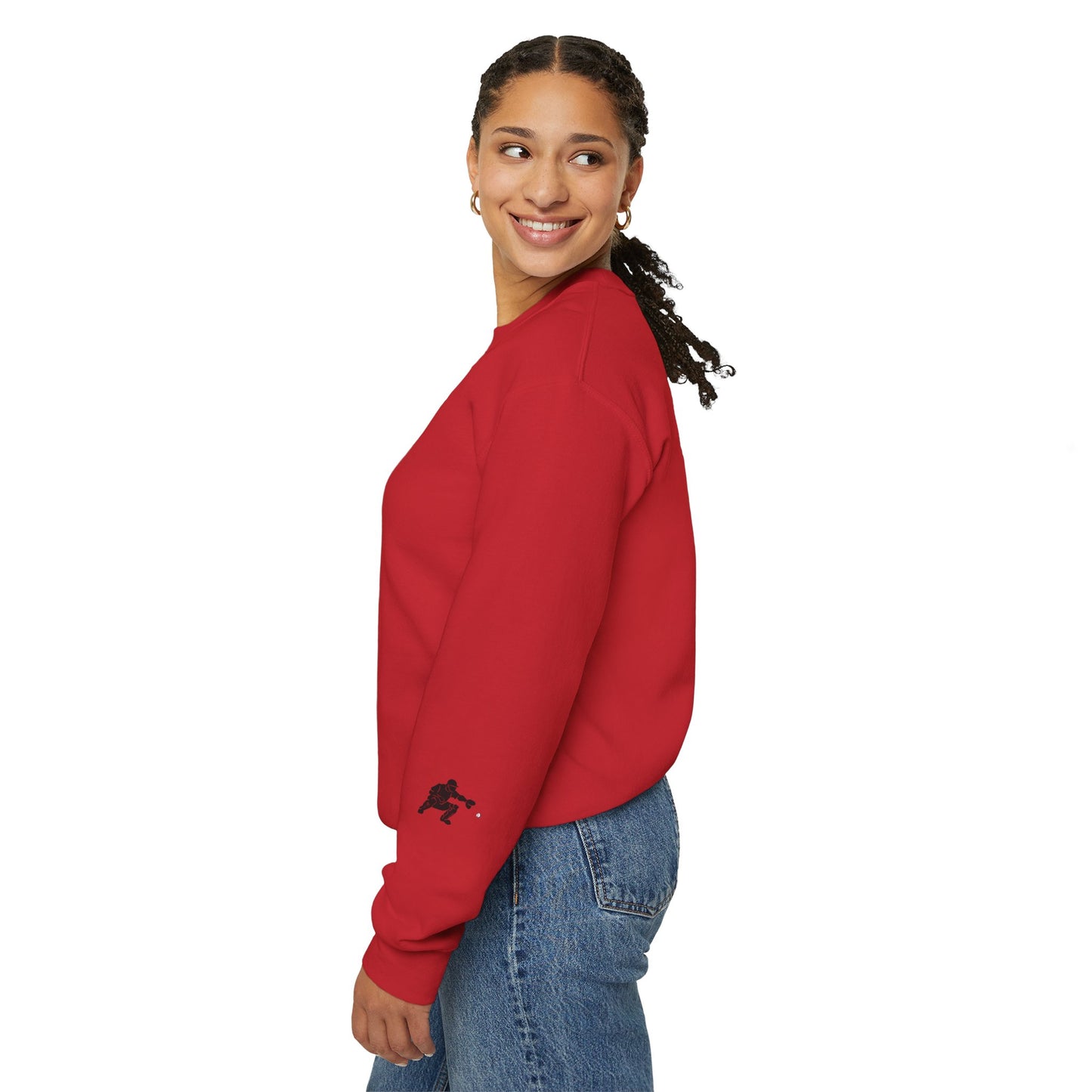 Baseball Catcher Crewneck Sweatshirt | Unisex Sports Apparel | Perfect for Game Days, Gifts, and Casual Wear | Baseball Lover's Gift