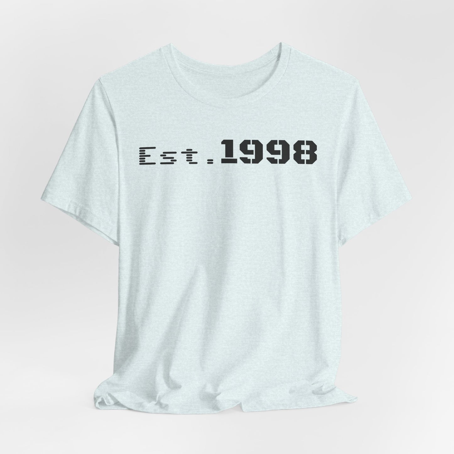 Vintage Est. 1998 Tee - Retro Unisex Shirt for Birthdays, Gifts, Everyday Wear, Casual Style, Nostalgia