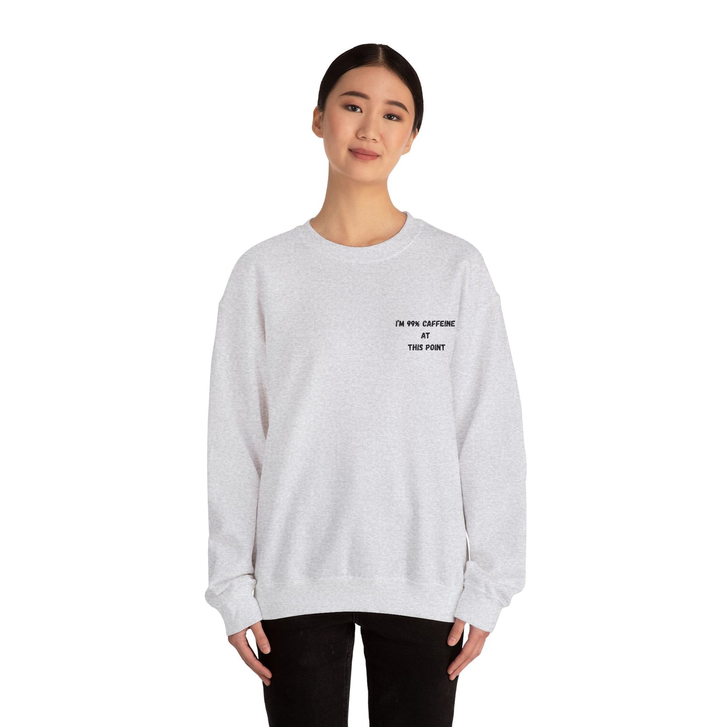 Caffeine Lover's Crewneck Sweatshirt | Unisex Heavy Blend