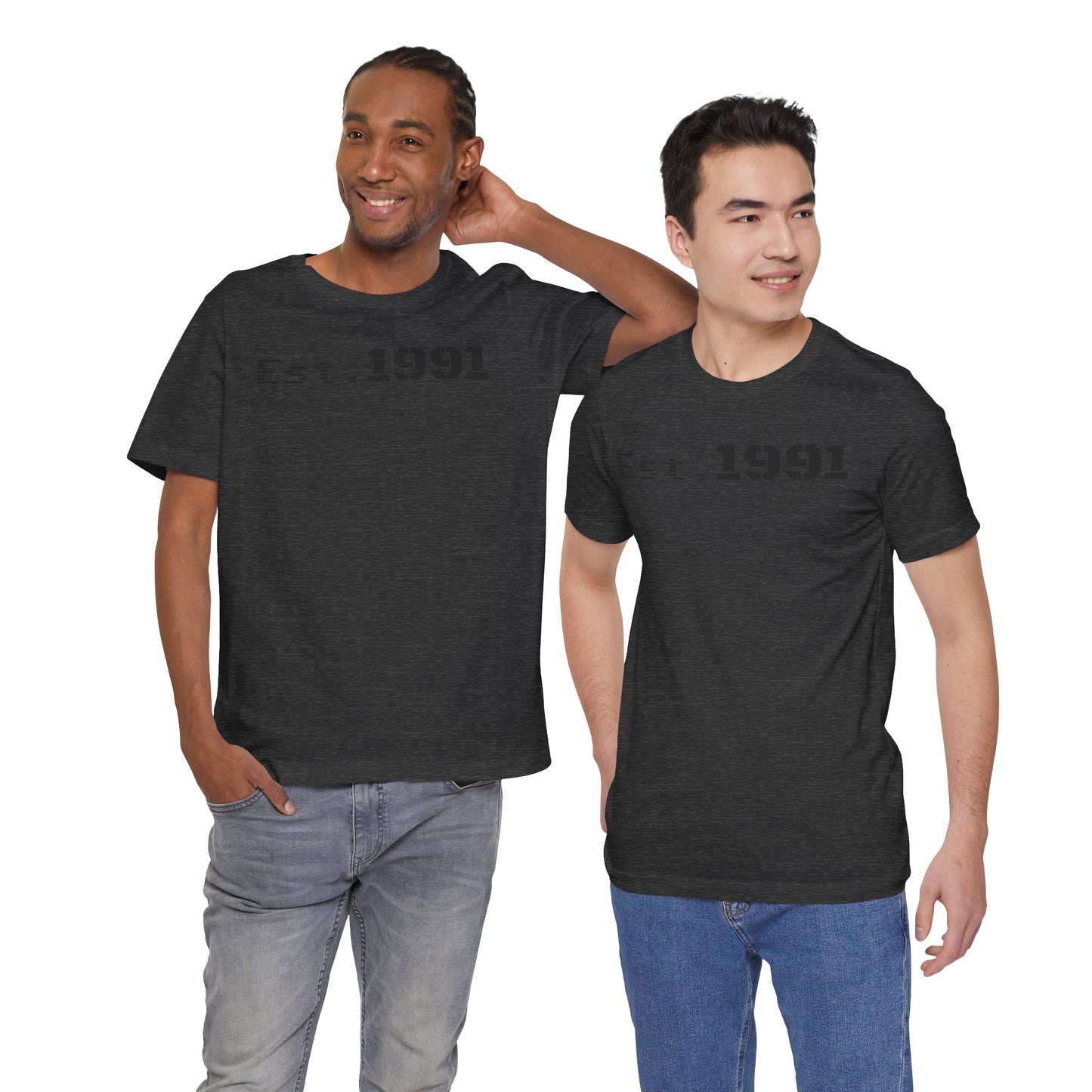 Established 1991 Unisex Jersey Tee | Vintage Anniversary Gift | Casual Wear, Birthday Shirt, Retro Style, Statement Tee, Gift for Him/Her