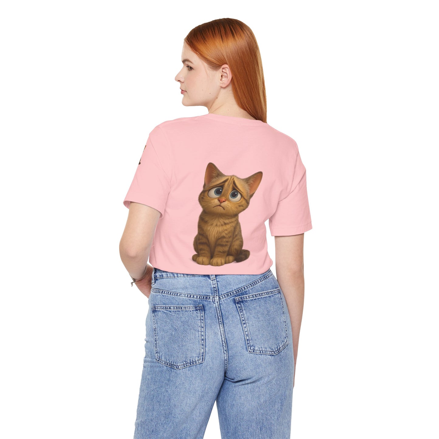 Adorable Cat Graphic Tee, Cute Pet Lover Shirt, Animal Lover Gift, Funny Cat Apparel, Birthday, Christmas, Everyday Use
