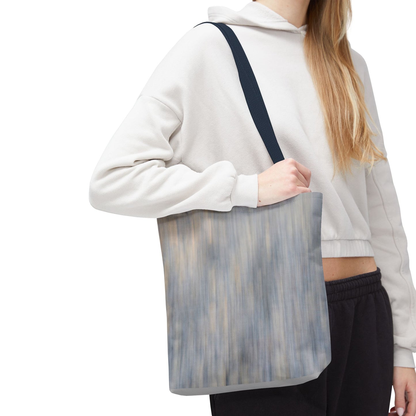 Abstract Textured Tote Bag - Stylish and Versatile for Everyday Use
