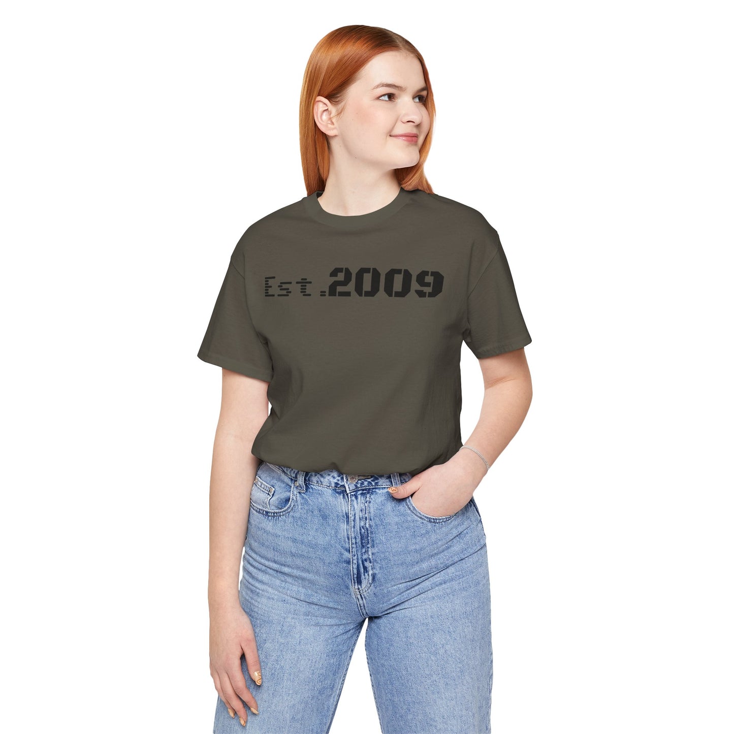 Established 2009 Unisex Tee - Casual Wear, Birthday Gift, Graduation Outfit, Anniversary Shirt, Personalized Fashion