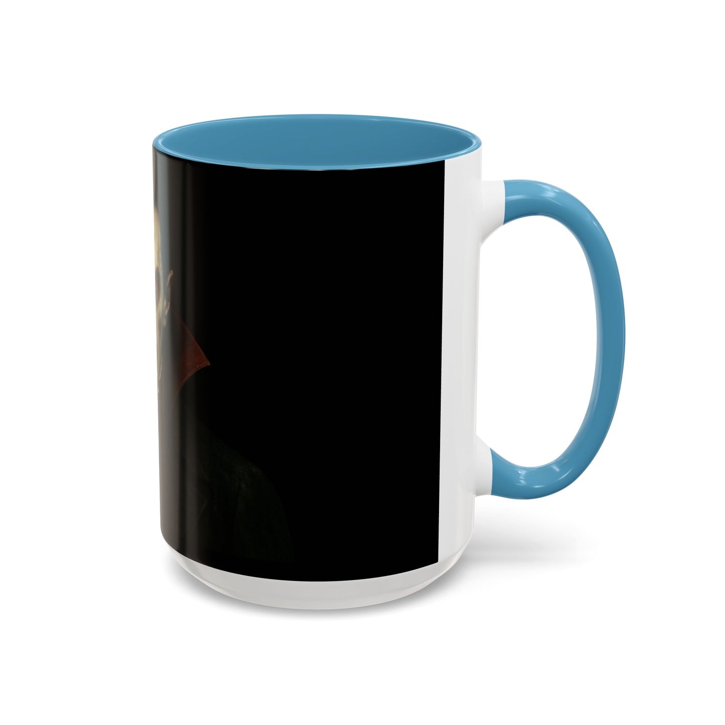 Gothic Dracula Vampire Accent Coffee Mug | Spooky Halloween Gift, Unique Home Decor, Collector's Mug, Coffee Lover's Gift