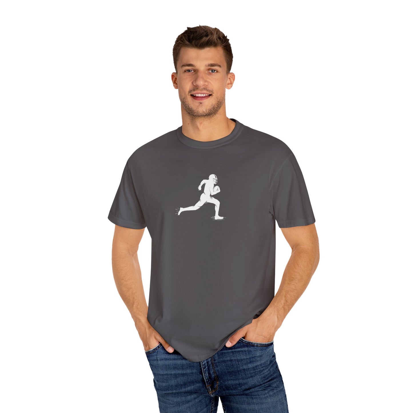 Unisex Football Player T-Shirt | Comfortable Sports Tee, Gift for Runners, Casual Wear, Workout Clothing, Everyday Style