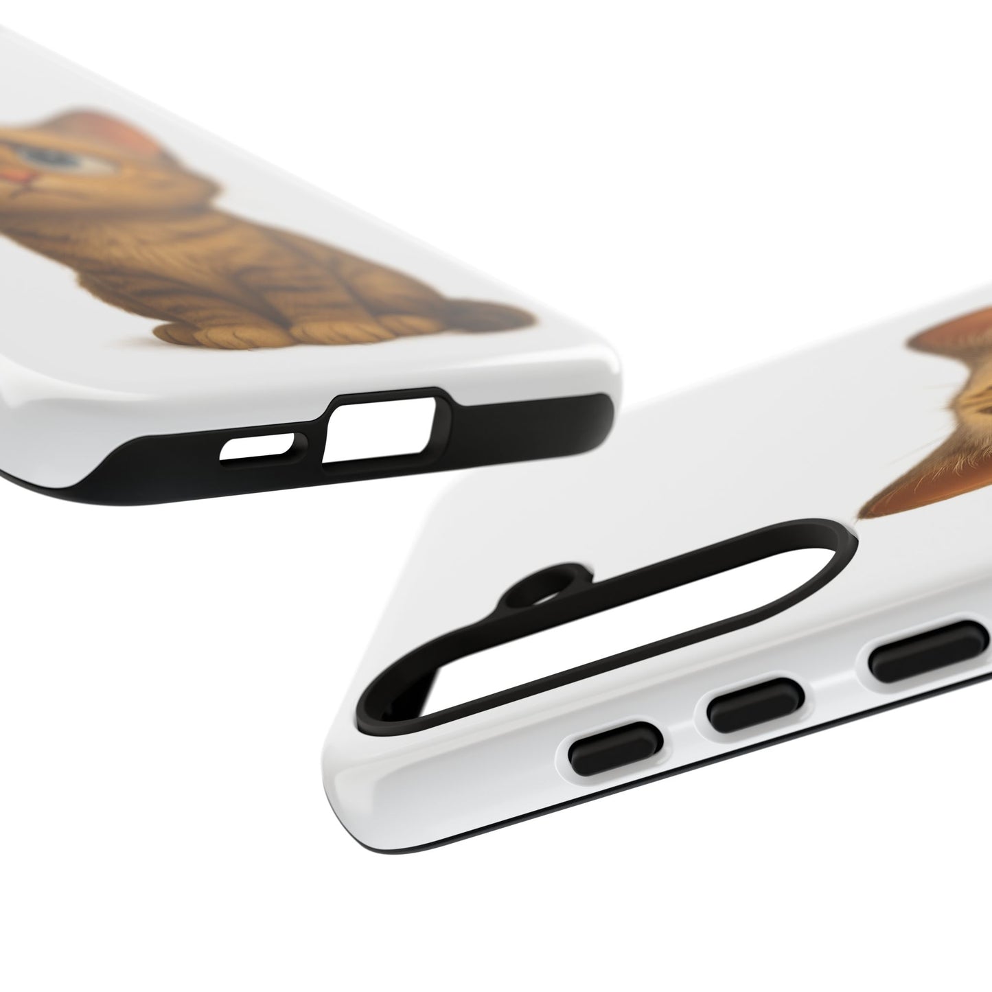 Cute Cat Phone Case, Funny Kitty Case, Animal Lover Gift, Cat Lover Accessory, Unique Cat Design Case, Pet Mom Gift