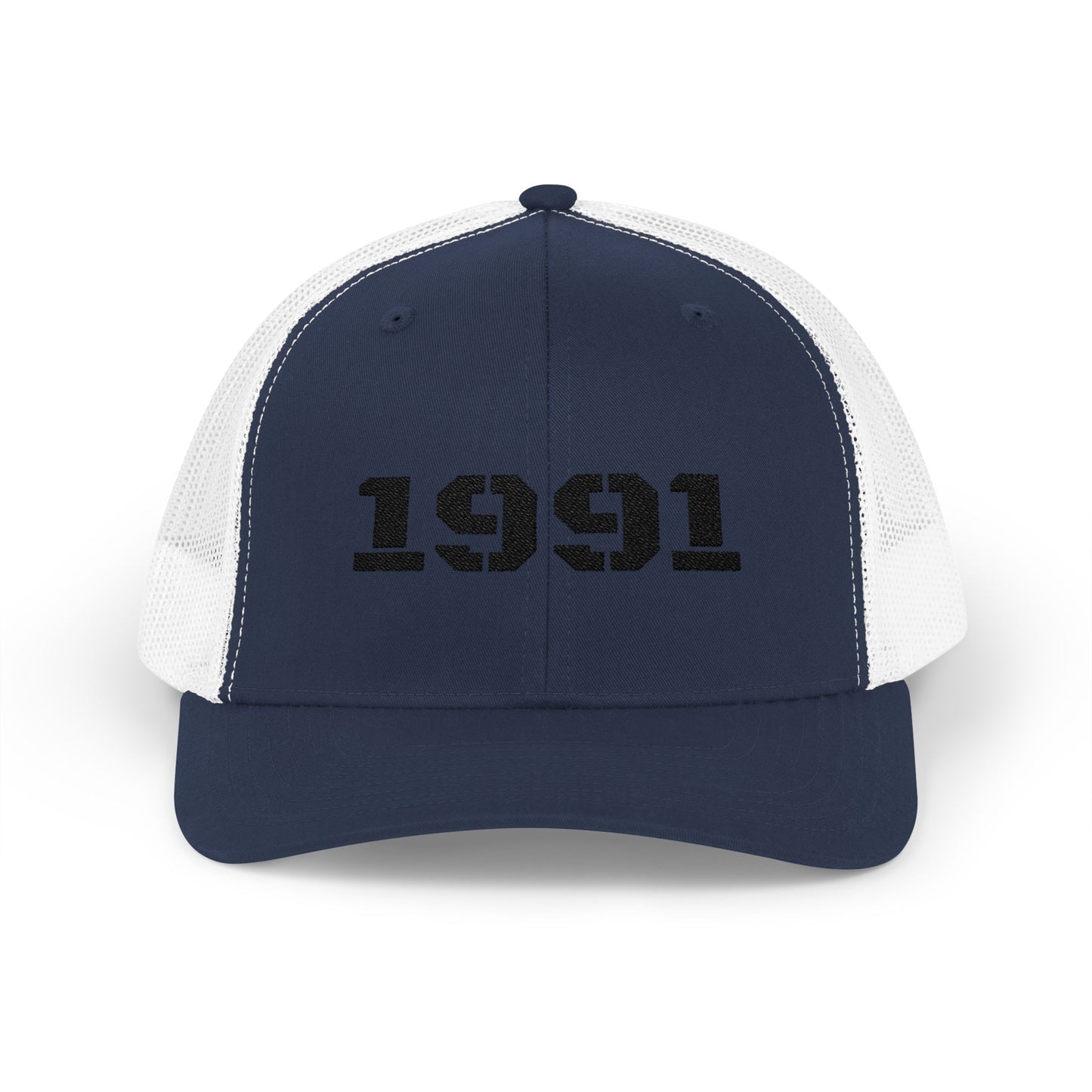 Vintage 1991 Snapback Trucker Cap, Retro Hat, Unisex Baseball Cap, Gift for Birth Year 1991, Casual Style Headwear