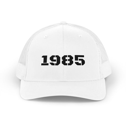 Vintage 1985 Snapback Trucker Cap, Retro Dad Hat, Perfect Gift for Birthdays, Outdoor Adventures, Sports Events