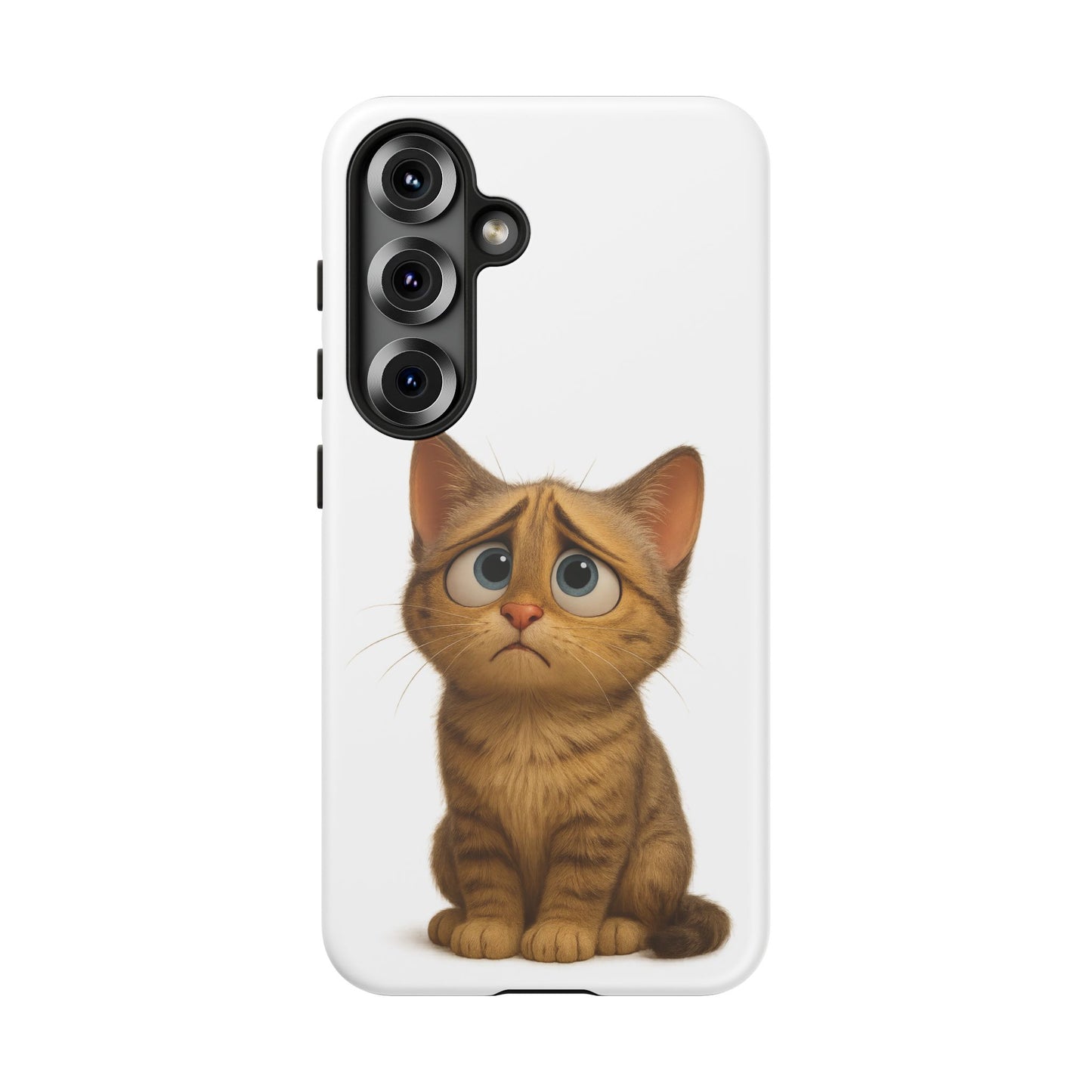 Cute Cat Phone Case, Funny Kitty Case, Animal Lover Gift, Cat Lover Accessory, Unique Cat Design Case, Pet Mom Gift