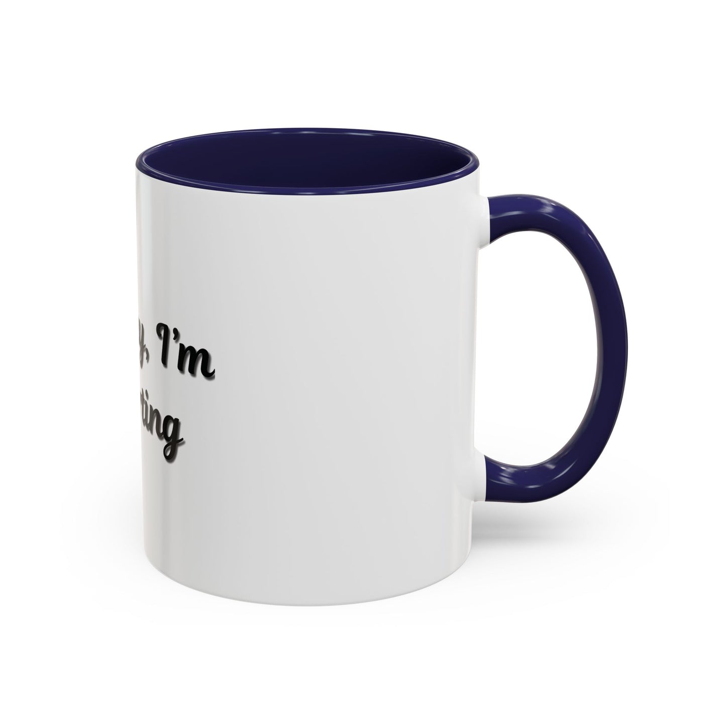 Introvert Coffee Mug - Go Away, I'm Introverting - Black Accent for Relaxing Moments