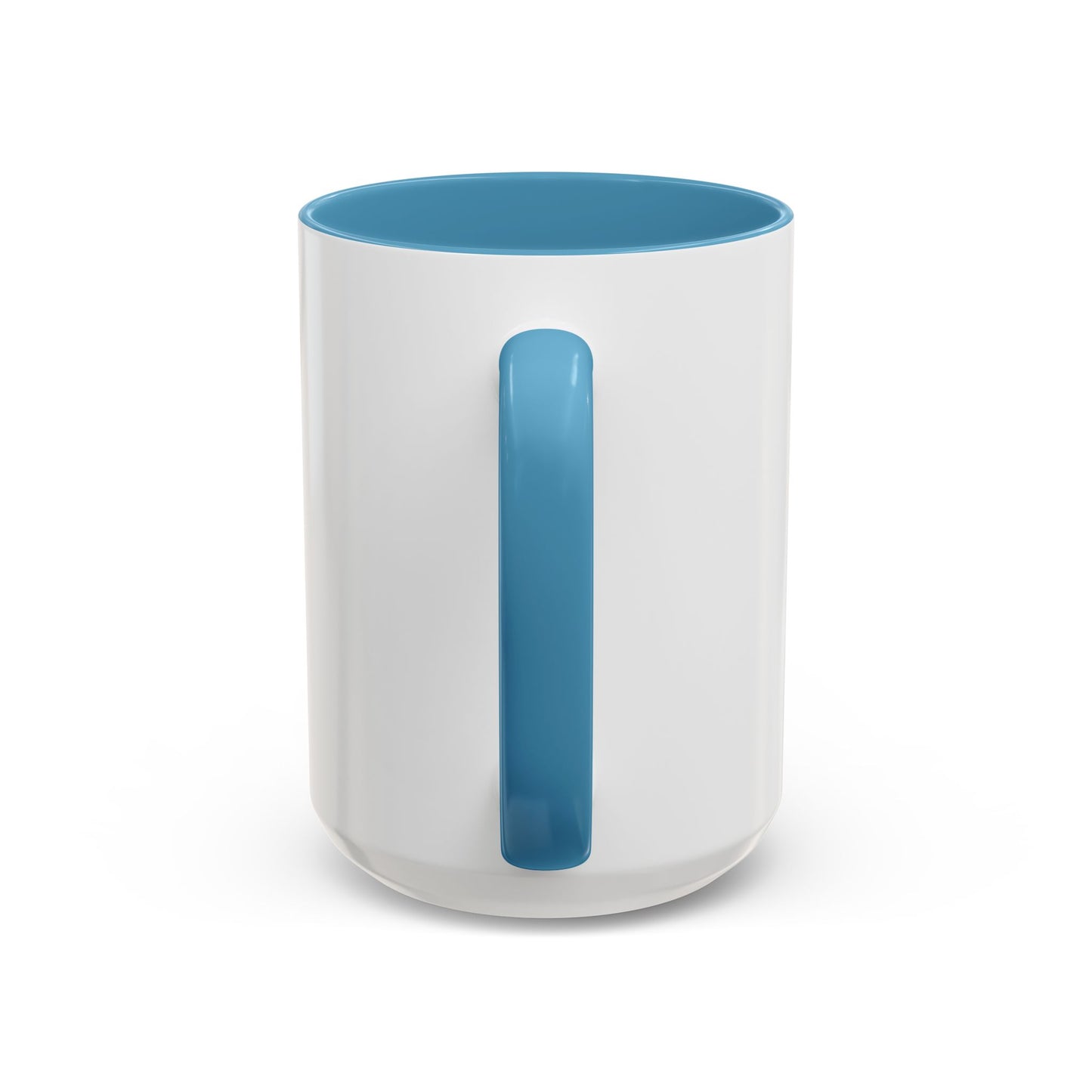 Personalized My Coffee Accent Mug - 11oz & 15oz Coffee Cups for Coffee Lovers