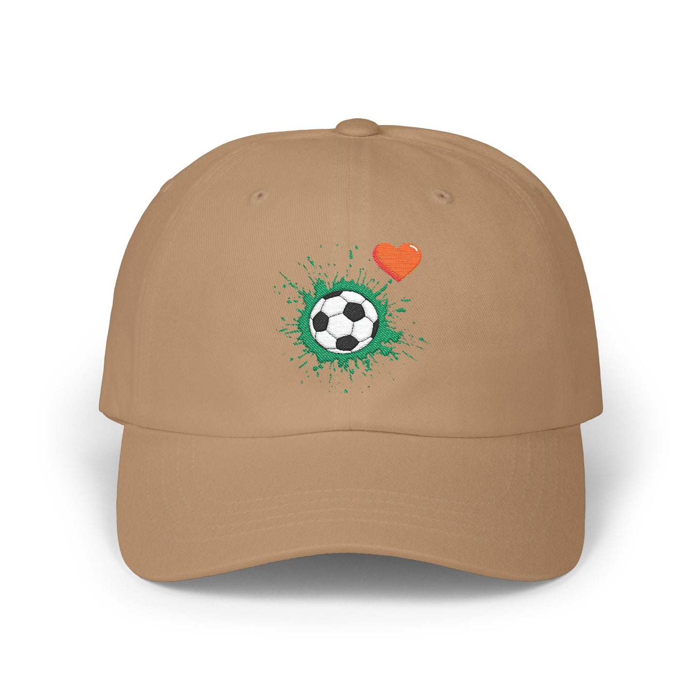 Soccer Love Dad Cap | Perfect Gift for Sports Lovers, Father's Day, Outdoor Events, Casual Wear, Adjustable Cap