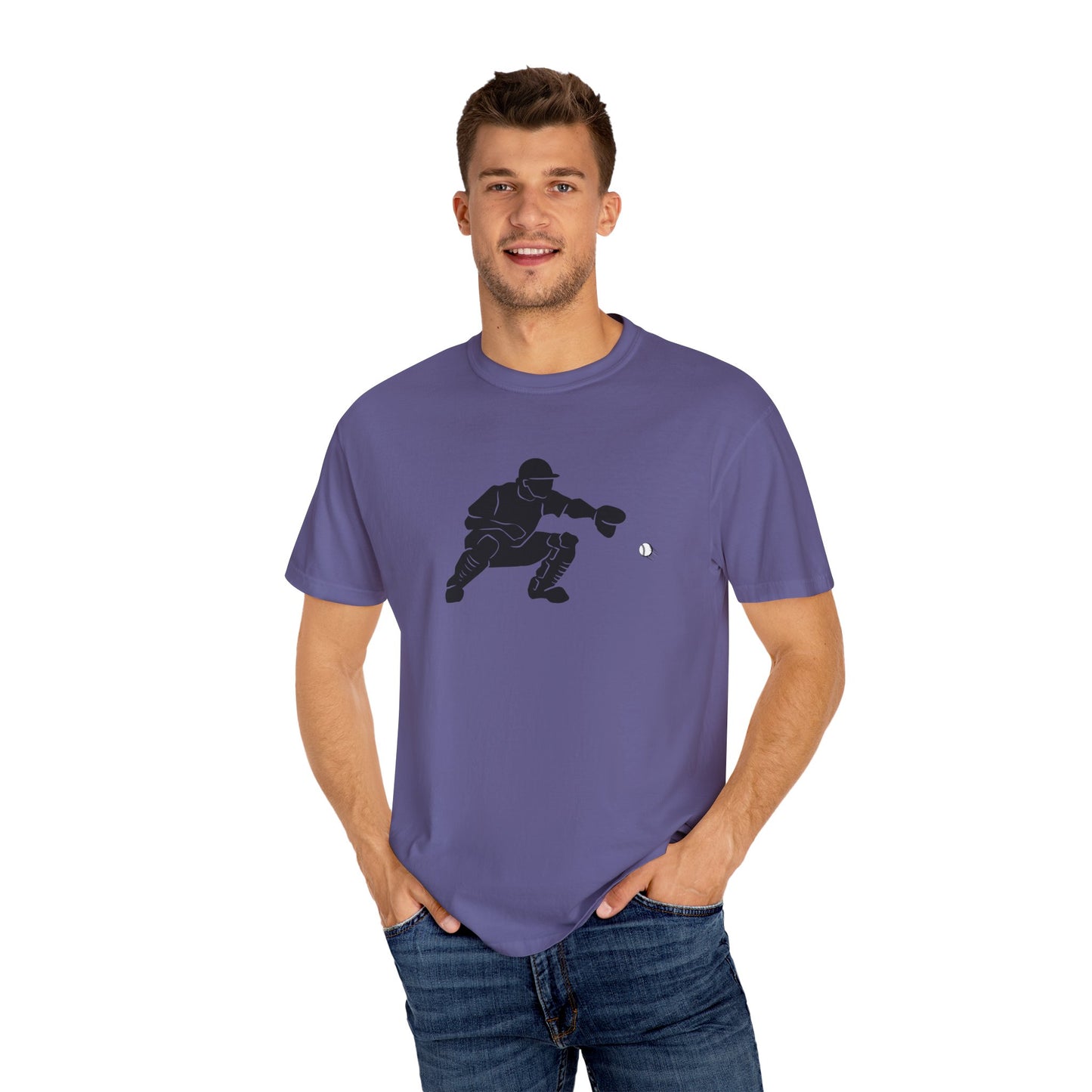 Stylish Unisex Baseball Catcher T-Shirt with Catcher Design, Sports Tee, Baseball Fan Gift, Athletic Apparel, Gift for Him/Her