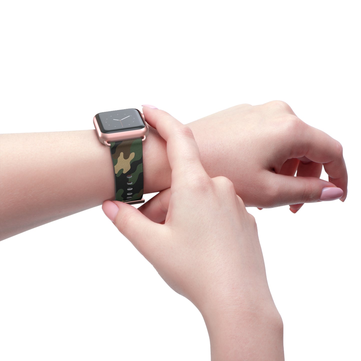 Camouflage Watch Band - Stylish Camo Wrist Strap for Outdoor Lovers, Perfect Gift for Adventurers, Fitness Enthusiasts, Casual Everyday Use