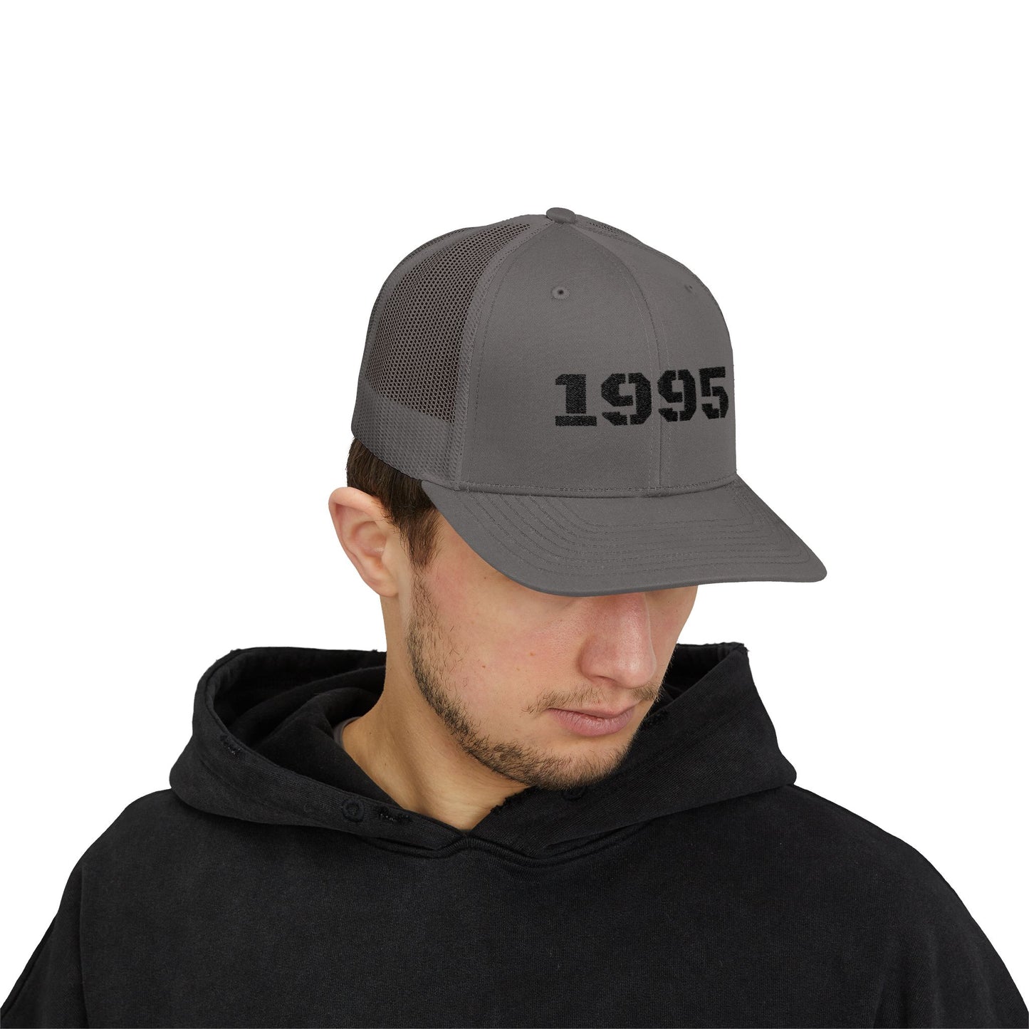 1995 Snapback Trucker Cap, Retro Cap, Vintage Style Hat, Birthday Gift, Casual Wear, 90s Fashion, Unisex Headwear