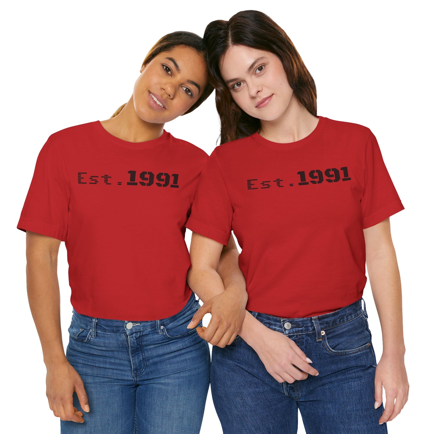 Established 1991 Unisex Jersey Tee | Vintage Anniversary Gift | Casual Wear, Birthday Shirt, Retro Style, Statement Tee, Gift for Him/Her
