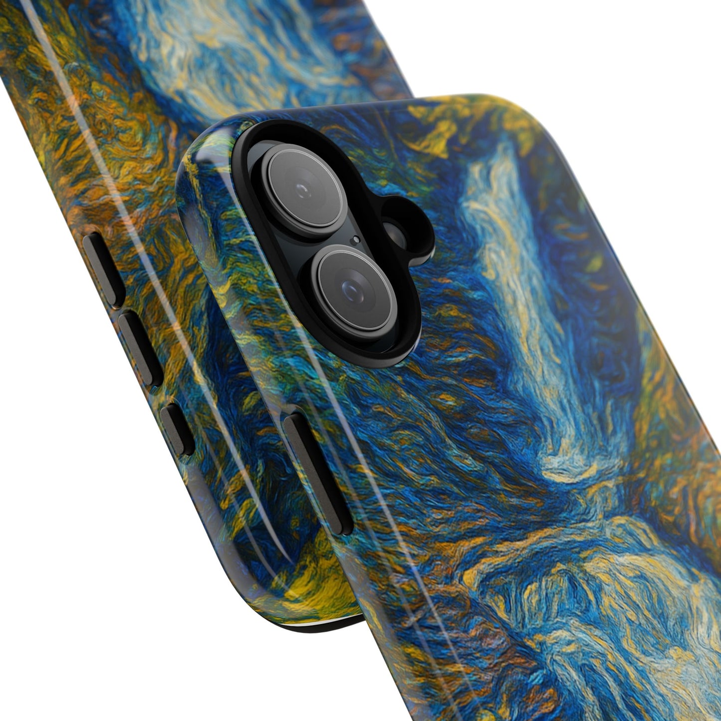 Artistic Phone Case - Waterfall Design, Unique Gift, Phone Accessory, Nature Lover, Original Artwork