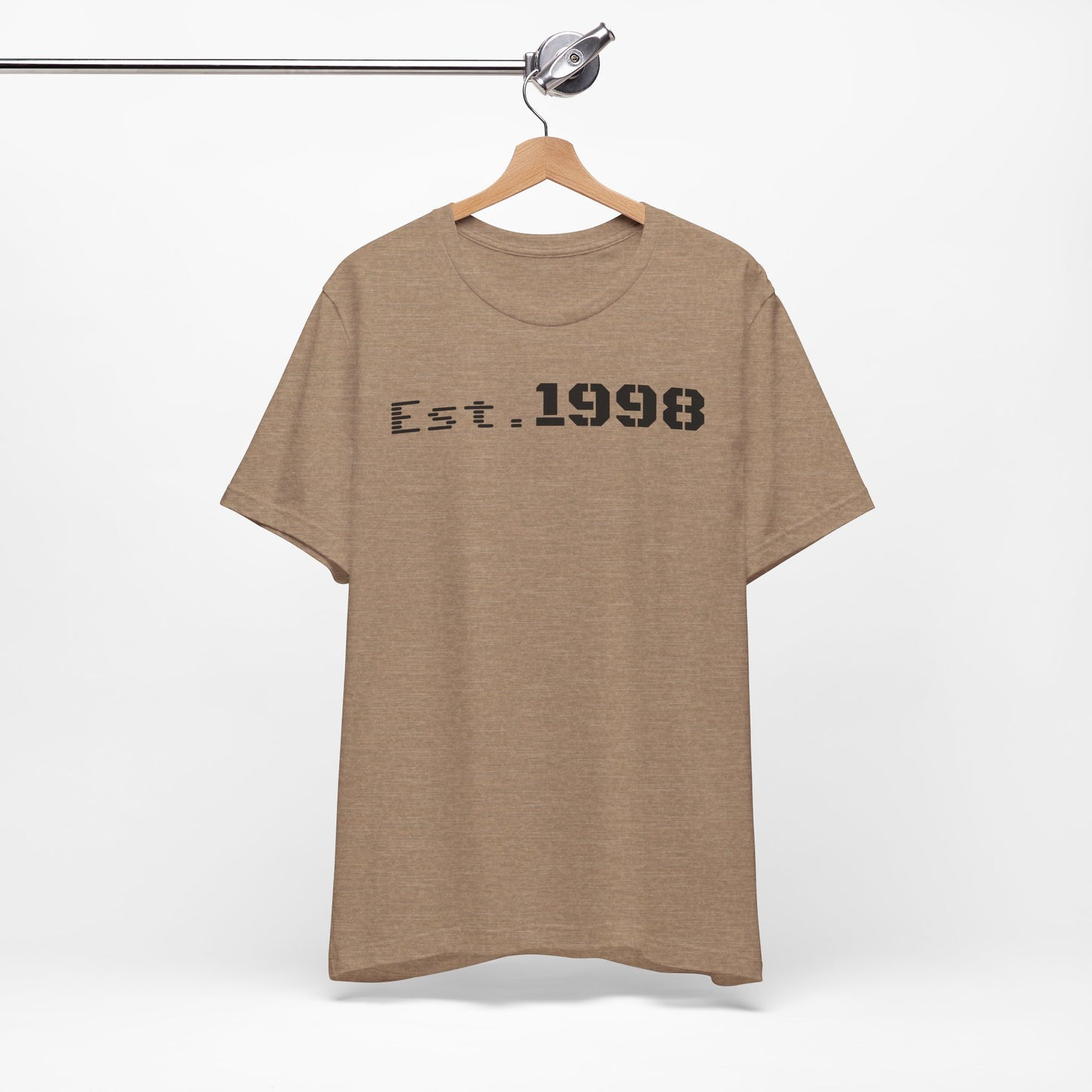 Vintage Est. 1998 Tee - Retro Unisex Shirt for Birthdays, Gifts, Everyday Wear, Casual Style, Nostalgia