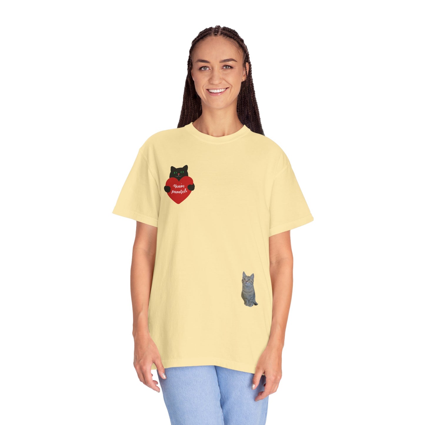 Cat Lover Unisex T-Shirt, Cute Cat Tee, Gift for Cat Owners, Animal Lover Shirt, Birthday Gift, Casual Comfort Tee, Pet Theme