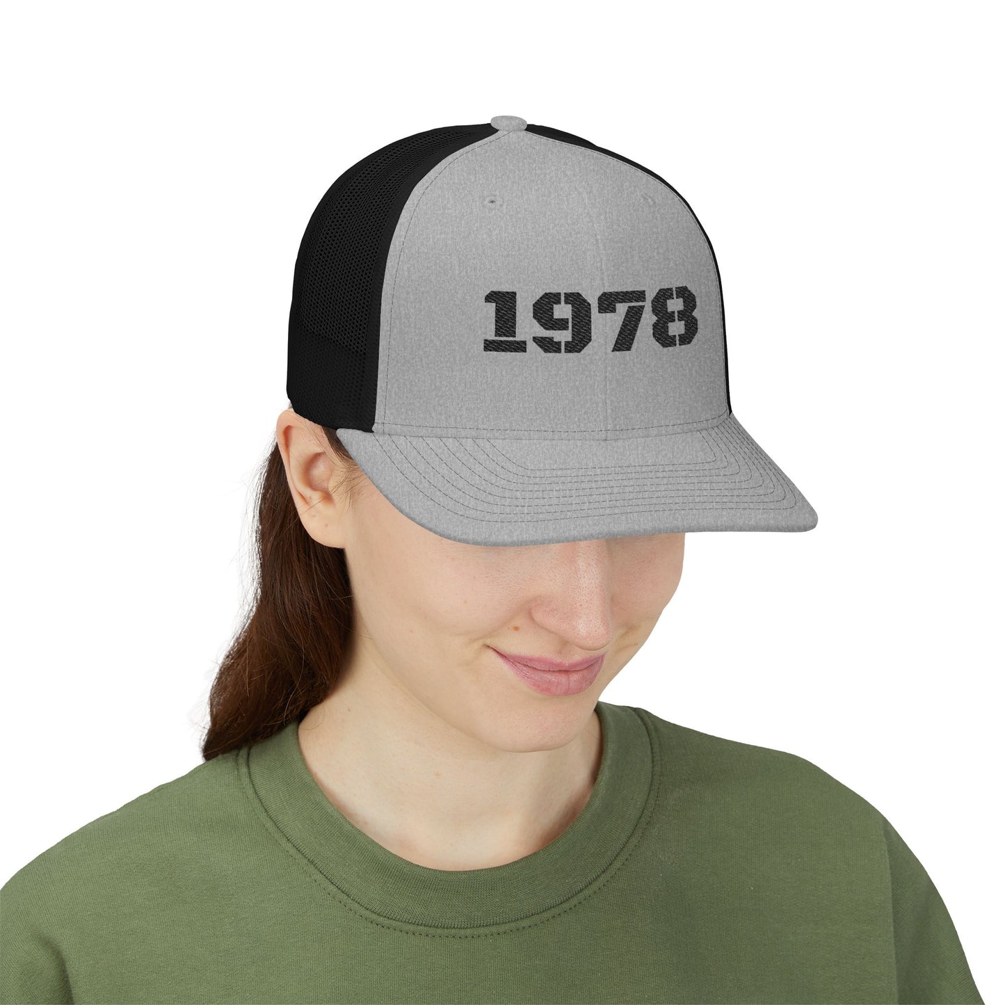 Custom Embroidered Snapback Trucker Cap | Birthday Gift, Fashion Accessory, Casual Wear, Unisex Gift, Vintage Style Hat